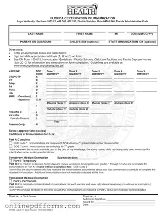 Fill in Your 680 Template