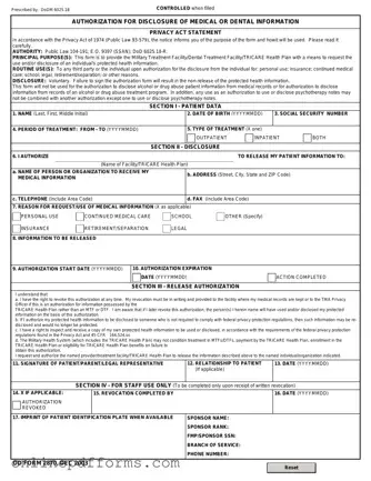 Fill in Your DD 2870 Template