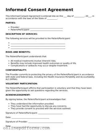Legal Consent Form